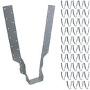 Long Leg Joist Hanger Or I-Beam Fastener Fixing Support Galv 91mm Wide