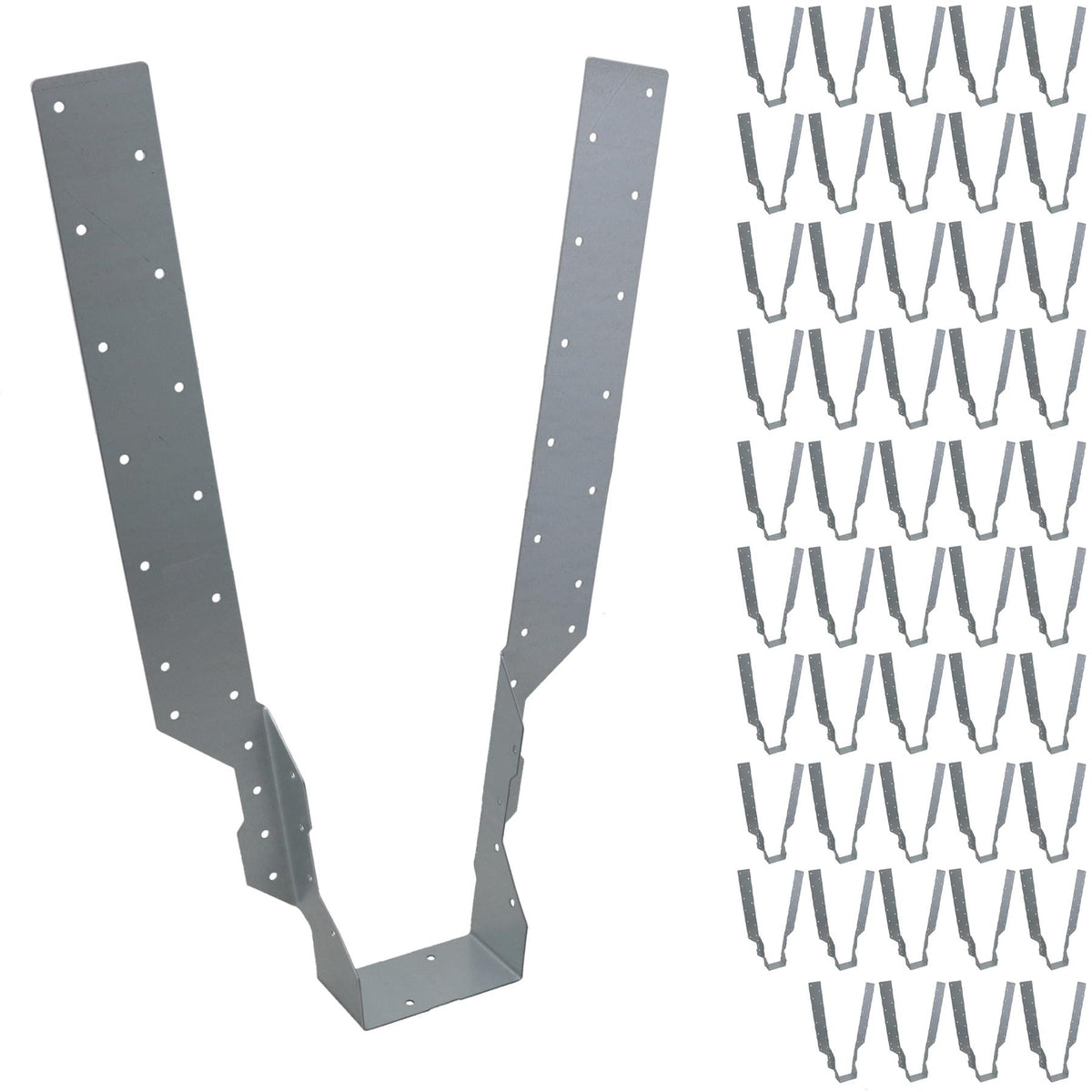 Long Leg Joist Hanger Or I-Beam Fastener Fixing Support Galv 91mm Wide