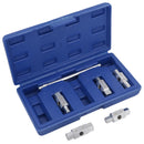 Ölablassschraube Schlüsselwerkzeuge für Motoren Achsen Getriebe Autoreparatur Ölwechsel 5Stk