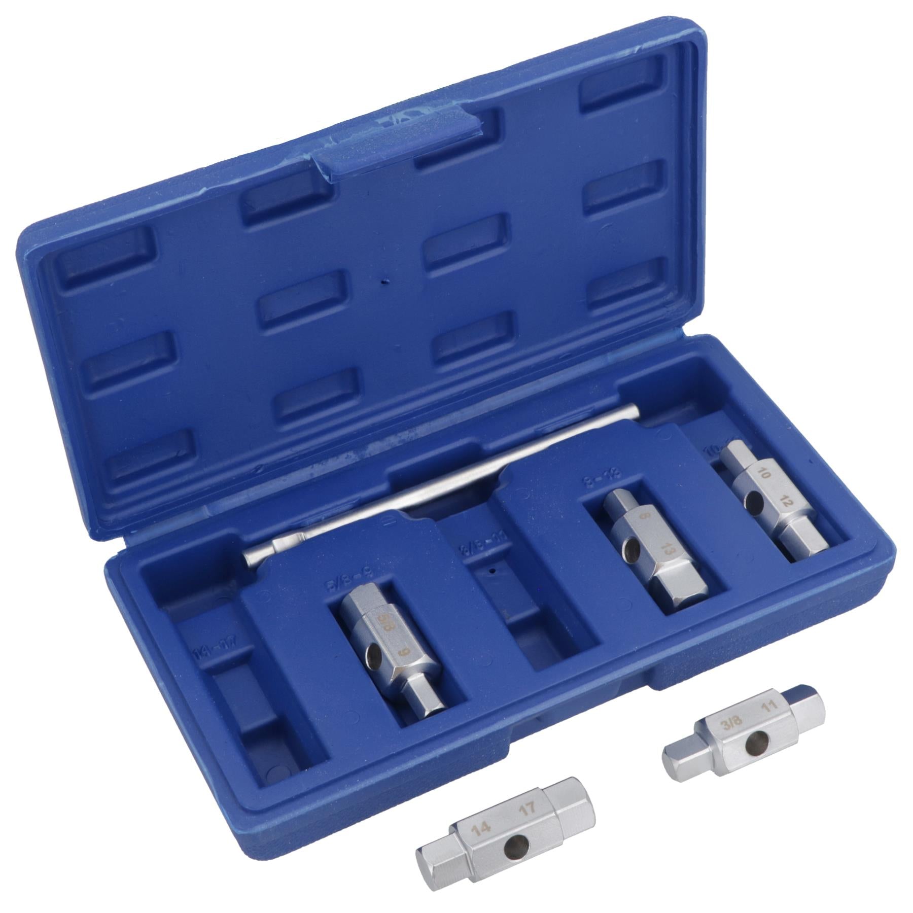 Ölablassschraube Schlüsselwerkzeuge für Motoren Achsen Getriebe Autoreparatur Ölwechsel 5Stk