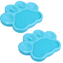 2PK BLUE Paw Interactive Dog Slow Feeder & Lick Mat Dog Food Accessories