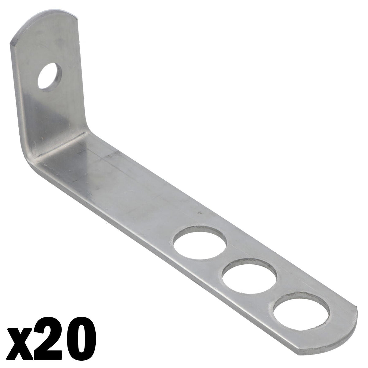 Safety End Frame Clamp Cramp 38mm x 100mm Stainless Steel Wall Tie