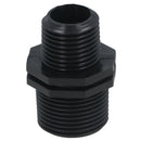 Polypropylene PP Male Threaded Pipe Reducing Nipple 3/4in x 1/2in BSP