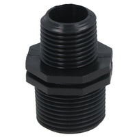 Polypropylene PP Male Threaded Pipe Reducing Nipple 3/4in x 1/2in BSP