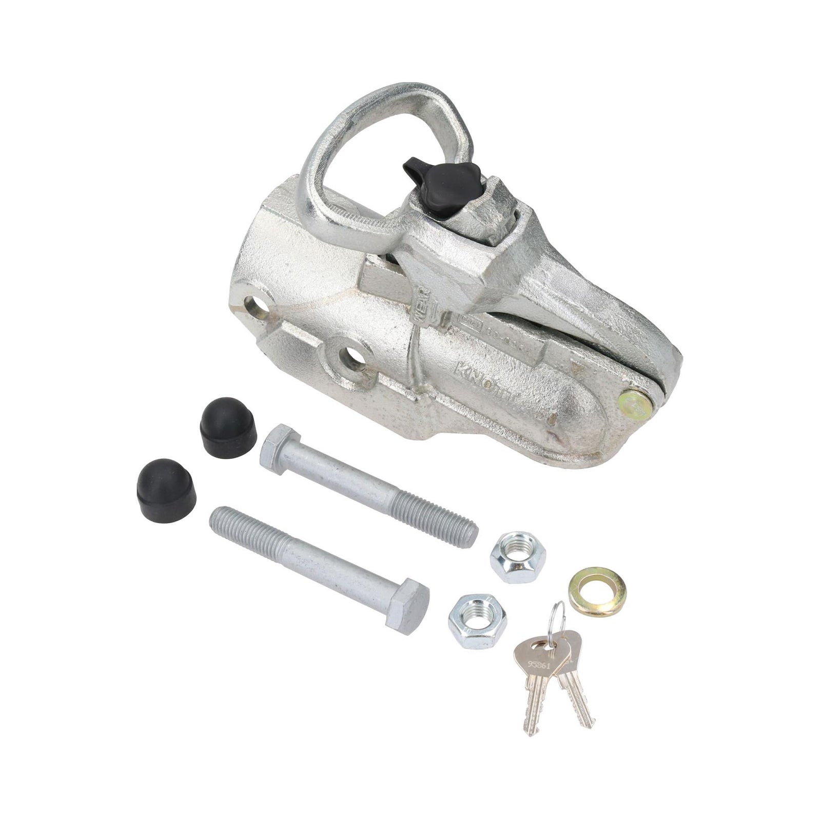 Hitch Head with Lock for 3500kg Ifor Williams Trailers with Knott Coup