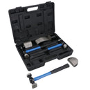 Karosseriehämmer und -wagen / Karosseriereparatursatz mit Fiberglasgriffen TE101