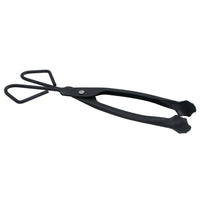 Fire Side Log Coal Wood Tongs Grabber Mover Fireplace Fire Pit Scissor Action