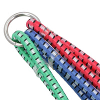 Lot de 3 tendeurs élastiques de 40" x 8 mm, sangles de corde, attaches, supports de rangement, attaches