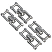 Swivel Shackle Anchor Chain 10mm Jaw Hexagonal Socket 316 Stainless Steel