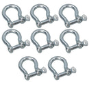16mm Galvanised Bow Shackle Single Shackle Link Chandlery Boat Yacht