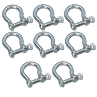 16mm Galvanised Bow Shackle Single Shackle Link Chandlery Boat Yacht