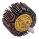 60mm 60 Grit Abrasive Flap Wheel Discs Sanding Rust Removal 6mm Shank