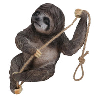 Climbing Sloth Tree Hanging Garden Tree Ornament Statue Sculpture Decoration