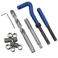 M10 x 1.0mm Metric Thread Repair Kit Helicoil Set for Damaged Threads 15pc