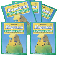 Sanded Sheets Sandpaper Cage Lining Budgies Caged Birds - 4 Sizes Available