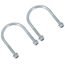 M8 Round Bend U Bolt 60mm x 90mm Width x Length Pipe Clamp Fixing