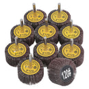 50mm 120 Grit Abrasive Flap Wheel Discs Sanding Rust Removal 6mm Shank