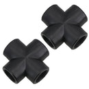 Polypropylene PP 3/4in BSP Female Threaded Cross Way Tee Piece 4 Way