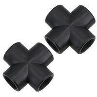 Polypropylene PP 3/4in BSP Female Threaded Cross Way Tee Piece 4 Way