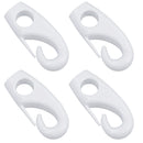 Crochet de 8 mm pour corde élastique élastique en nylon noir antirouille