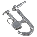Water Ski Hook Quick Release Marine Grade Stainless Safety Shackle 316