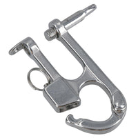 Water Ski Hook Quick Release Marine Grade Stainless Safety Shackle 316