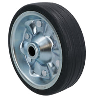 8in (200mm) Replacement Solid Jockey Wheel For Ribbed Jockeys Heavy Duty