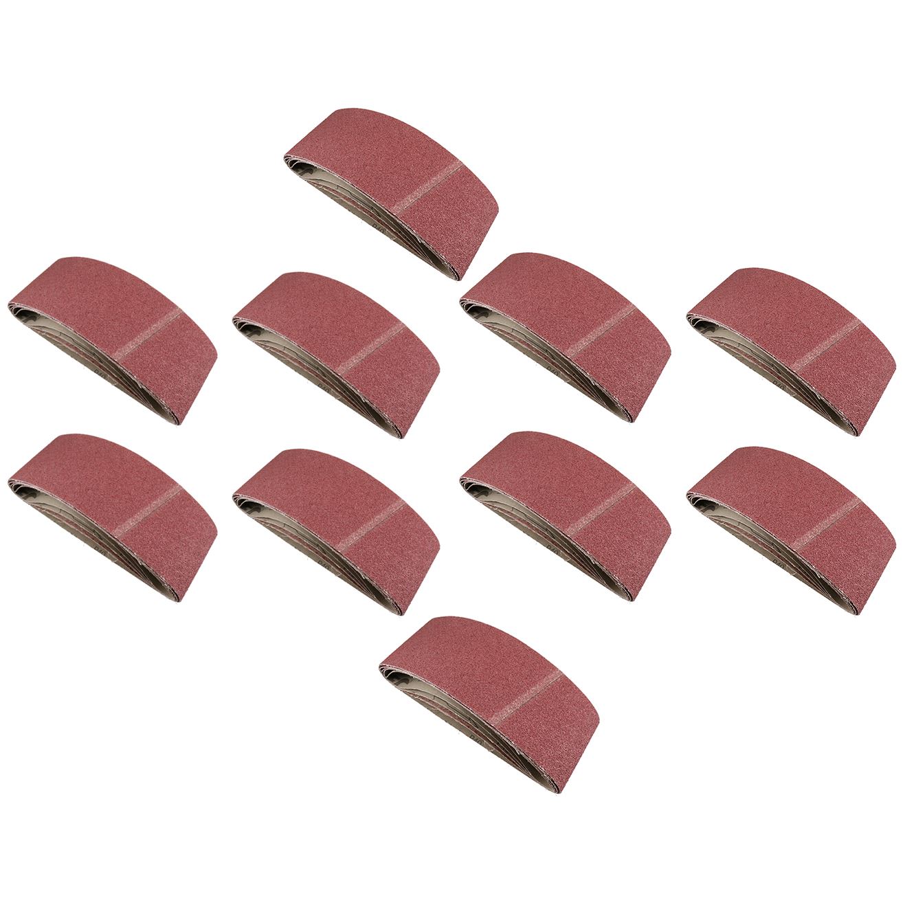 610mm x 100mm 40 Grit Coarse Sander Grinder Sanding Belts Abrasive Discs 50pk