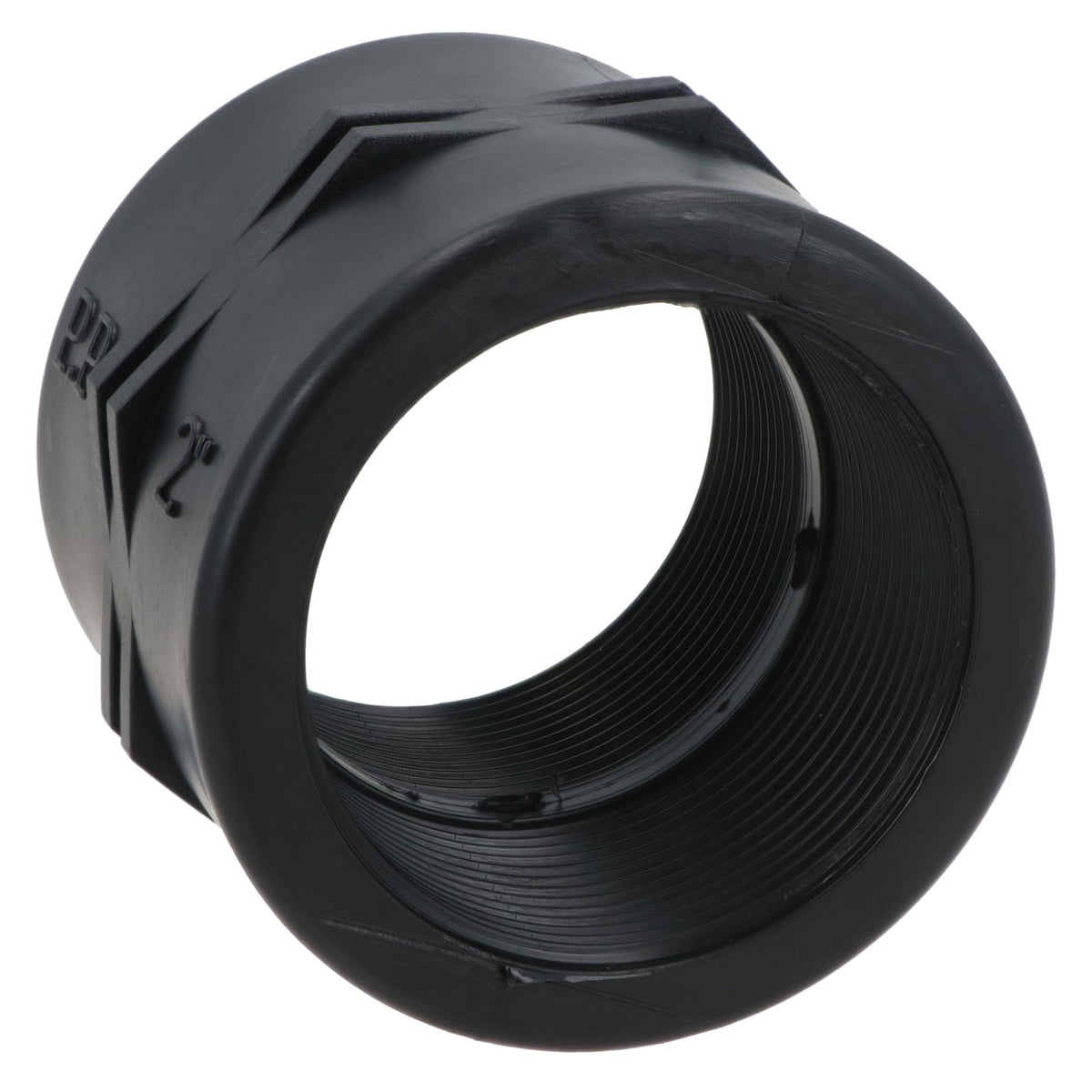 Polypropylene PP Female Threaded Pipe Fitting Sockets 2in – 2in BSP