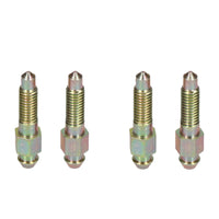 6mm x 1mm Long Steel Brake Caliper Bleeding Bleed Nipple Screw Bleedscrew 4pc