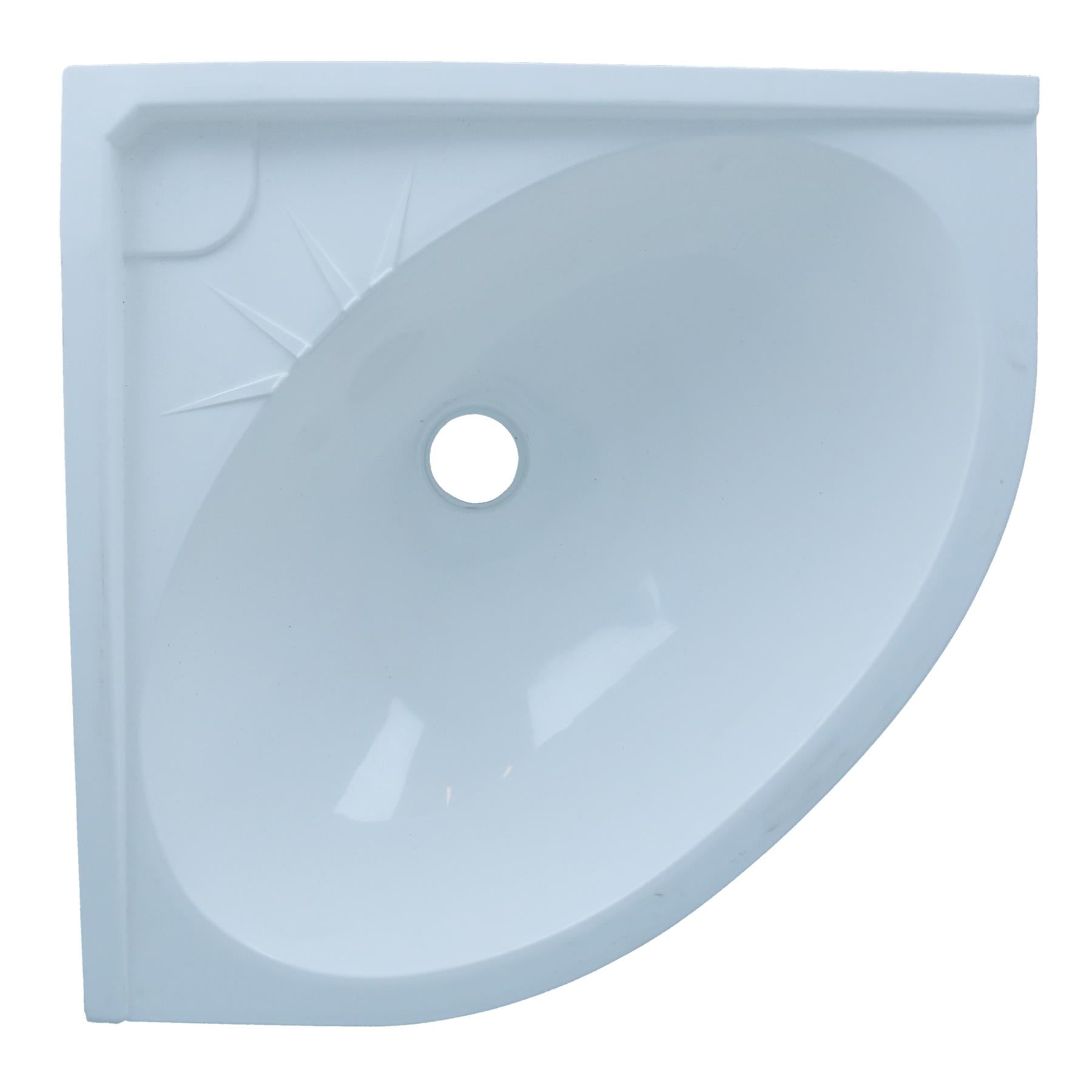 High Quality Caravan Motorhome Boat Mini Bathroom Toilet Sink Plastic Corner