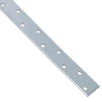 Horizontal Heavy Duty Restraint Strap 1000mm Length 100mm Bend Galvanised