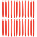 Lot de 24 piquets de tente en plastique robuste pour le camping, 220 mm de long