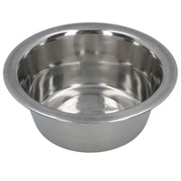 Stainless Steel Large Pet Bowl For Food Water Feeding Dogs Cats 21cm Wide