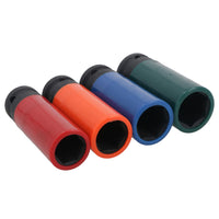 4pc 1/2" Drive Deep Colour Coded Alloy Wheel Impact Sockets 17 19 21 22mm