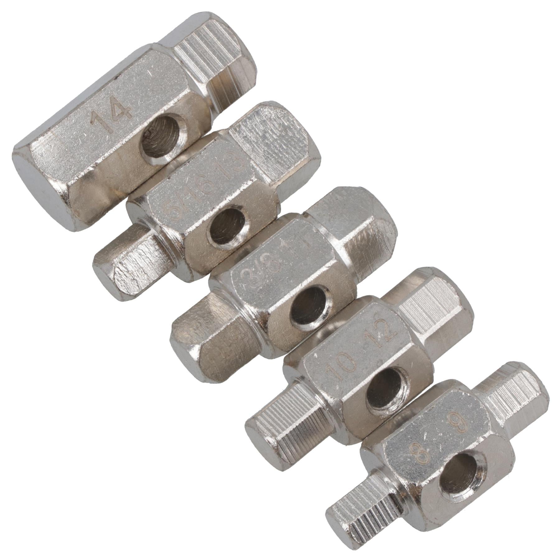 5pc 10 Größen Ablassschraube Schlüsselsatz für Getriebe Diffs Stecker Ölwechsel