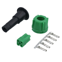 Trailer Light Green Radex 5 Pin Plug Kit Connector Replacement End Loom Repair