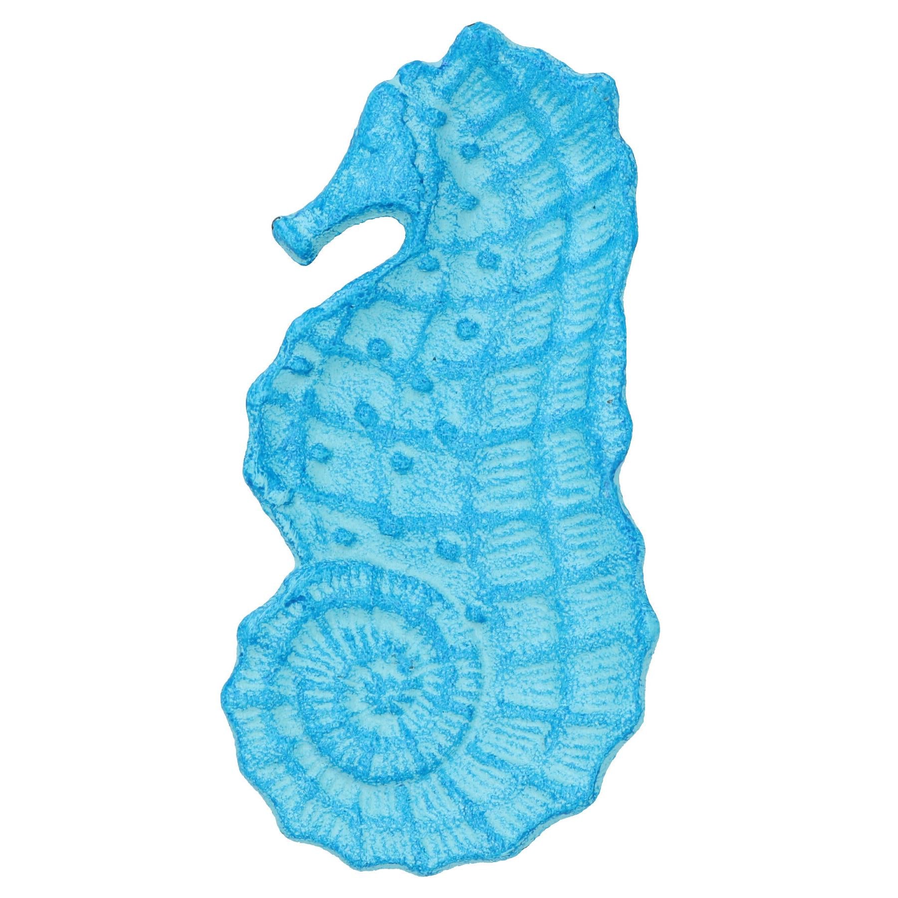 Seahorse Soap Dish Bar Holder Seaside Vibe Bathroom Toilet Ornament Beach