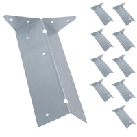 Arris Rail Bracket Fence Post Support Galvanised 100mm, 225mm or 300mm