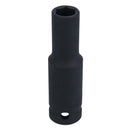 11mm 1/2in Drive Deep Metric Impact Impacted Socket 6 Sided Single Hex