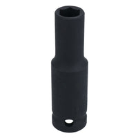 11mm 1/2in Drive Deep Metric Impact Impacted Socket 6 Sided Single Hex