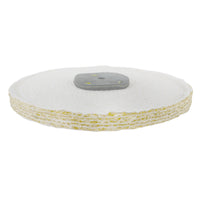 Coarse Sisal Fast Cut Buffing Polishing Mop 8" x 0.5" 1 Section 1st Stage Metal