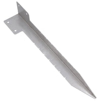 Garden Sleeper Single Corner Support Stainless Steel Stake Spike 440mm