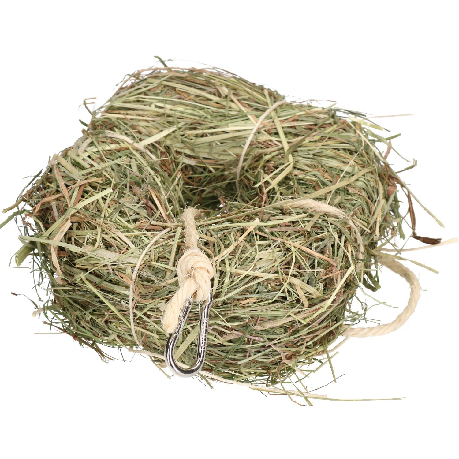 Small AnimalBoredom Breaker Pet Treat Rabbit Guinea Pig Natural Alfalfa Hay Ring