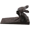 Mouse Door Stop Cast Iron Metal Rustic Doorstop Cheese Wedge House Home