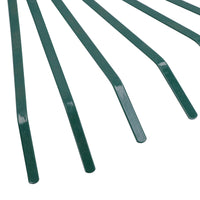 Garden Lawn Rake Replacement Head 10 Tooth Leaf Leaves Grass Yard Green