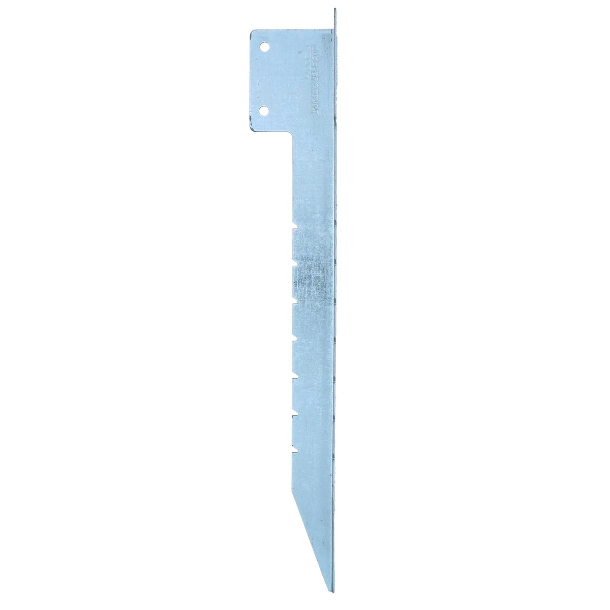 Garden Sleeper Single Corner Support Galvanised Stake Spike 440mm Long