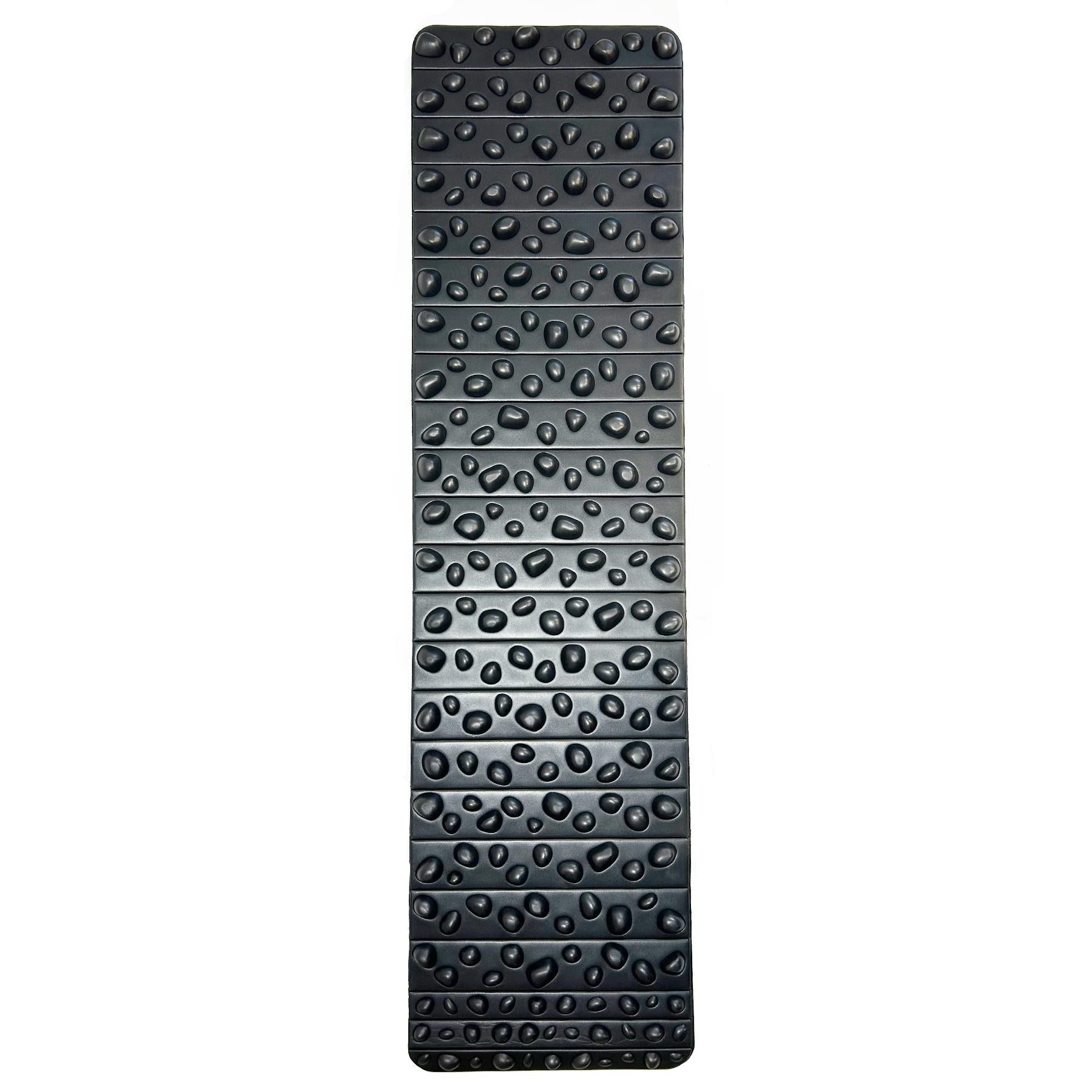 Acupressure Pebble Rock Mat Reflexology Massage Mat for Feet, Back & Hands