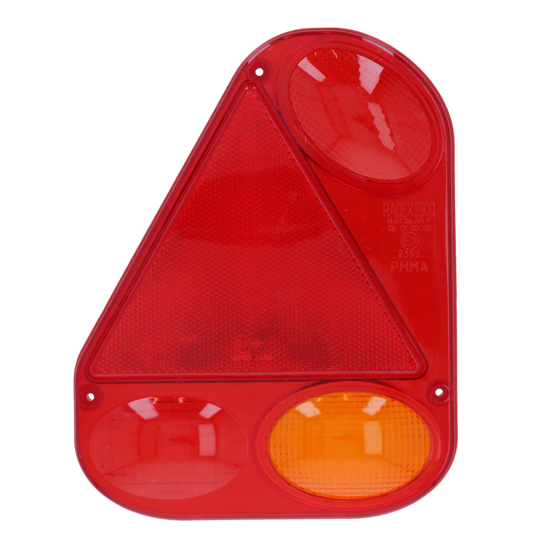 Trailer Light Lens Radex Replacement Left for Ifor Williams Indespension TR217