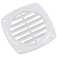 4er-Pack Lamellen-Entlüftungsgitter, hochwertiges Ventilatorgitter, 82 mm, für Boote, Wohnwagen und Wohnmobile